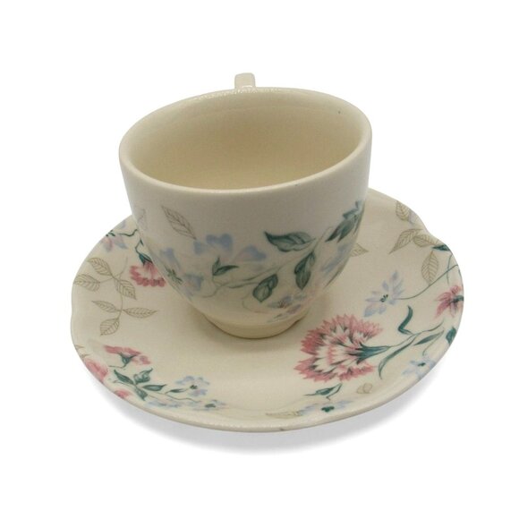 JOHNSON BROTHERS Floral Tea Cup and Saucer Sets England Vintage - Picture 6 of 12